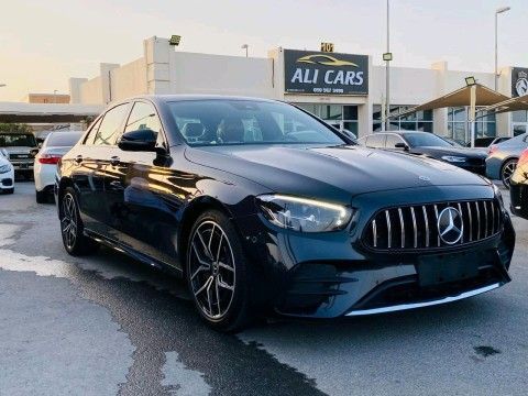 Used Mercedes-Benz E-Class 350 V (W213, S213, C238) Facelift, 2.0 l, 2021 in Sharjah by Ali Used Cars, Black color. American Specs | AUTO.AE