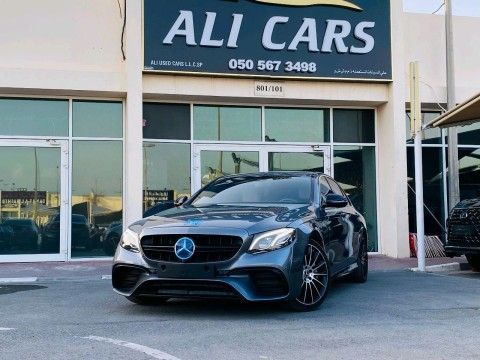 Used Mercedes-Benz E-Class 300 V (W213, S213, C238), 2.0 l, 2019 in Sharjah by Ali Used Cars, Grey color. American Specs | AUTO.AE