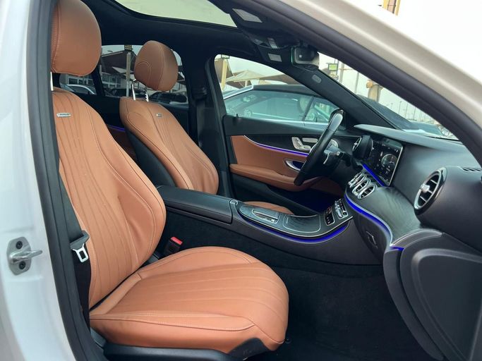 Used Mercedes-Benz E-Class 350 V (W213, S213, C238) Facelift, 2.0 l, 2022 in Sharjah by Ali Used Cars, White color. American Specs | AUTO.AE