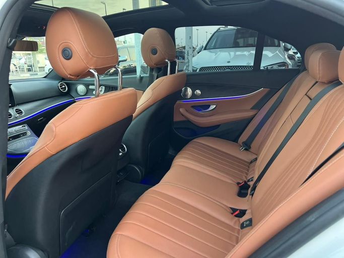 Used Mercedes-Benz E-Class 350 V (W213, S213, C238) Facelift, 2.0 l, 2022 in Sharjah by Ali Used Cars, White color. American Specs | AUTO.AE