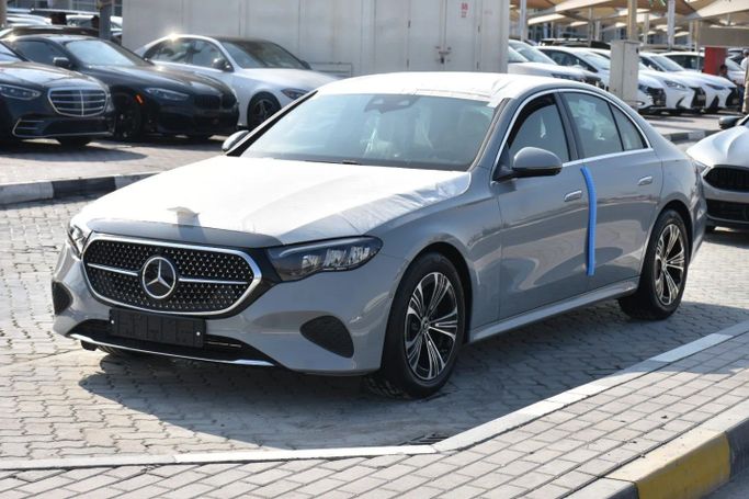 Used Mercedes-Benz E-Class 200 VI (W214, S214), 2.0 l, 2025 in Sharjah by Alfaris Used Cars, Grey color. Other | AUTO.AE