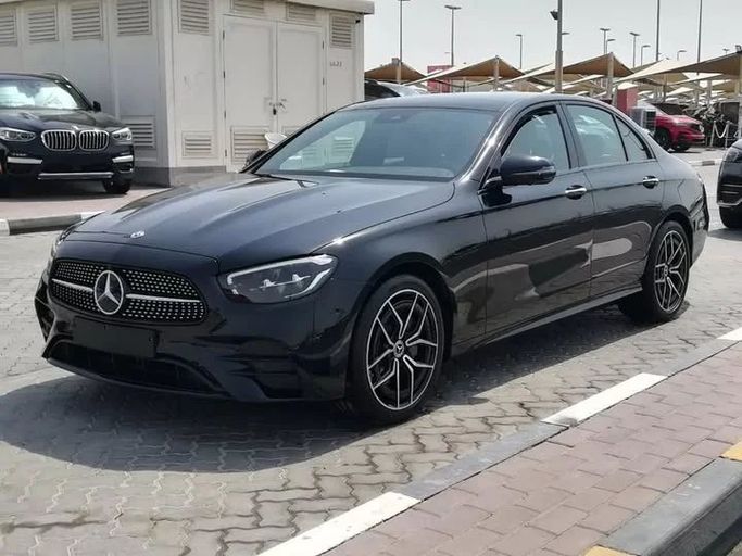 New Mercedes-Benz E-Class 200 V (W213, S213, C238) Facelift, 2.0 l, 2022 in Sharjah by Alfaris Used Cars, Black color. Other | AUTO.AE