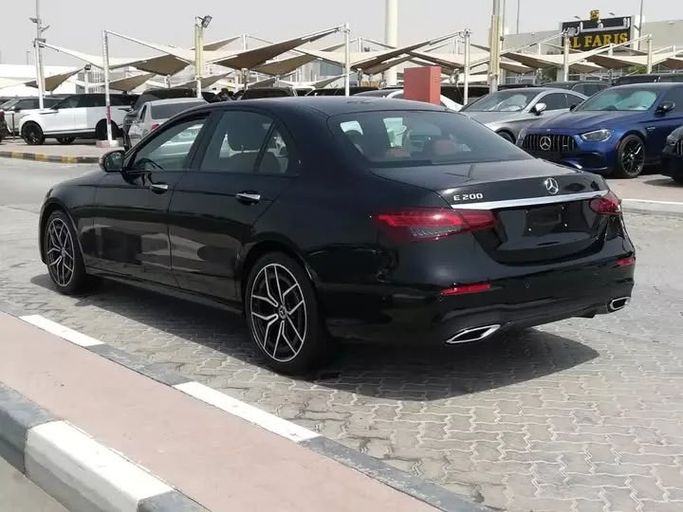 New Mercedes-Benz E-Class 200 V (W213, S213, C238) Facelift, 2.0 l, 2022 in Sharjah by Alfaris Used Cars, Black color. Other | AUTO.AE