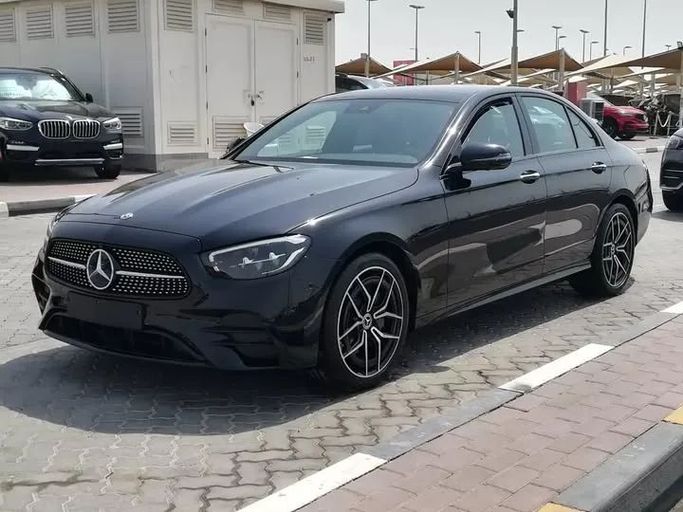 New Mercedes-Benz E-Class 200 V (W213, S213, C238) Facelift, 2.0 l, 2022 in Sharjah by Alfaris Used Cars, Black color. Other | AUTO.AE