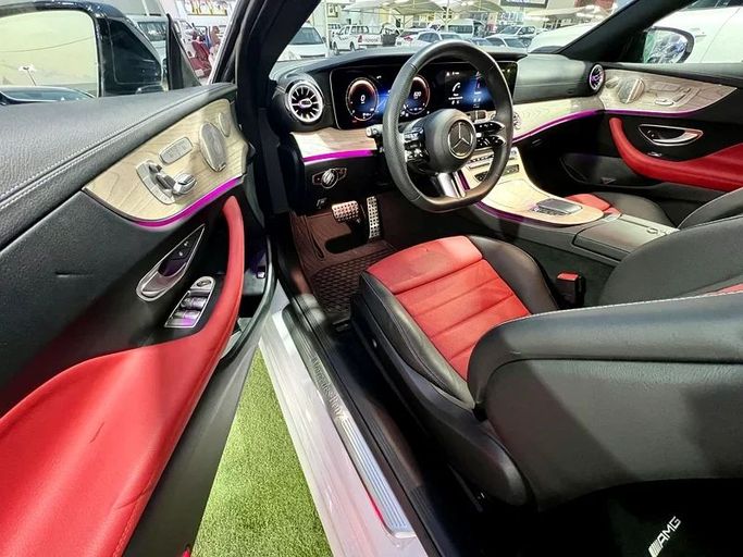 Used Mercedes-Benz E-Class 450 V (W213, S213, C238) Facelift, 3.0 l, 2023 in Sharjah by Ali Abood Used Cars, White color. American Specs | AUTO.AE