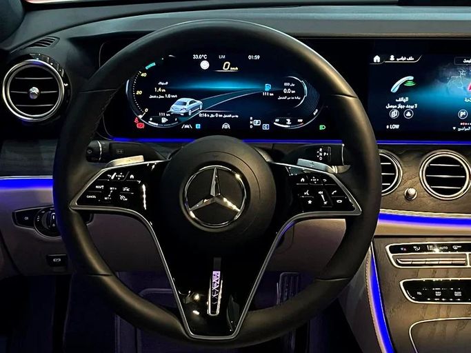 Used Mercedes-Benz E-Class 200 VI (W214, S214), 2.0 l, 2024 in Sharjah by Rebou Alfakhama, White color. Korean Specs | AUTO.AE