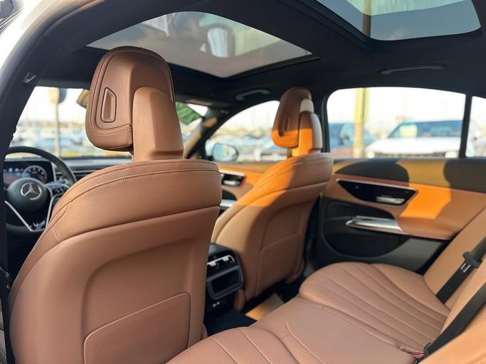 New Mercedes-Benz E-Class 200 VI (W214, S214), 2.0 l, 2024 in Sharjah by Badar Used Cars, White color.  | AUTO.AE