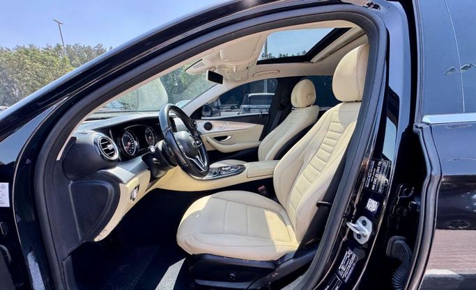 Used Mercedes-Benz E-Class 200 V (W213, S213, C238), 2.0 l, 2019 in Sharjah by DCB Cars, Black color. GCC Specs | AUTO.AE