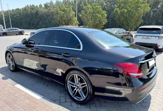 Used Mercedes-Benz E-Class 200 V (W213, S213, C238), 2.0 l, 2019 in Sharjah by DCB Cars, Black color. GCC Specs | AUTO.AE