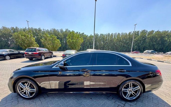 Used Mercedes-Benz E-Class 200 V (W213, S213, C238), 2.0 l, 2019 in Sharjah by DCB Cars, Black color. GCC Specs | AUTO.AE