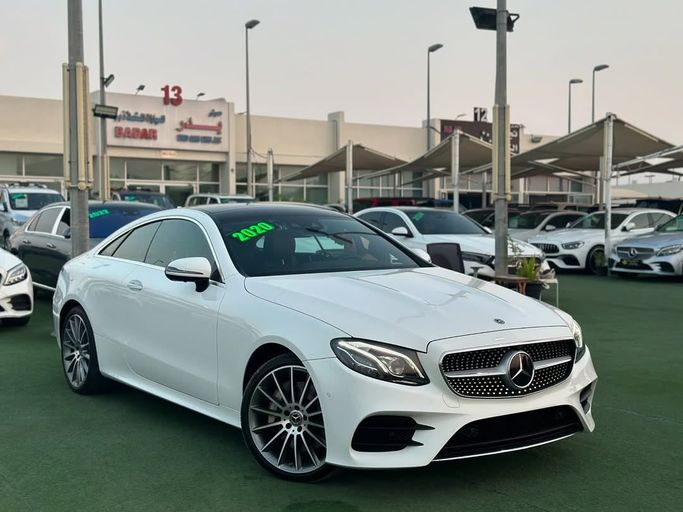 Подержанный Mercedes-Benz E-Class 450 V (W213, S213, C238), 3.0 л, 2020 в Шардже от Badar Used Cars Белый цвет.  | AUTO.AE