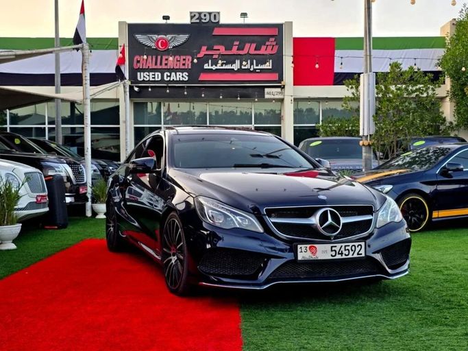 Used Mercedes-Benz E-Class 400 IV (W212, S212, C207) Facelift, 3.0 l, 2014 in Sharjah by Challenger Used Cars, Blue color. GCC Specs | AUTO.AE