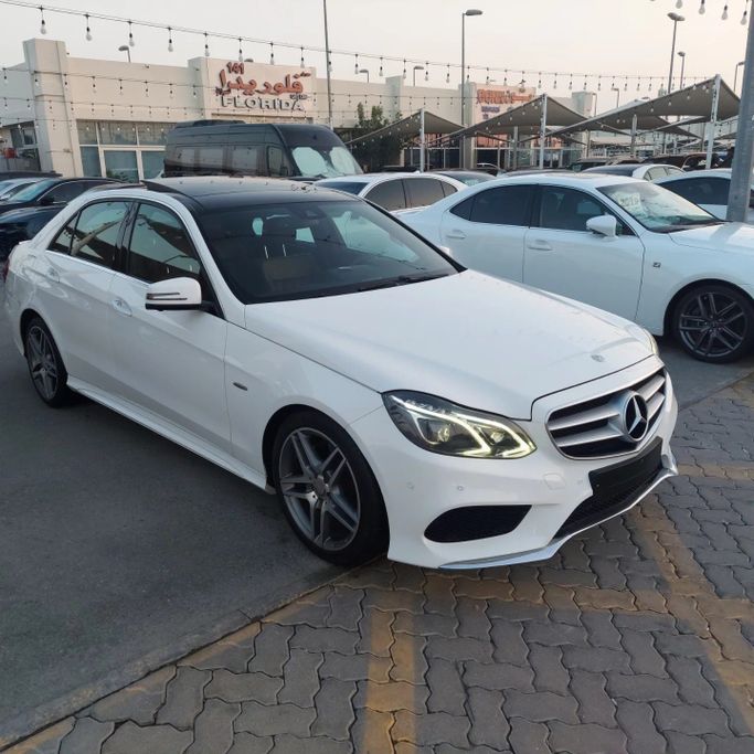 Used Mercedes-Benz E-Class 300 IV (W212, S212, C207) Facelift, 3.5 l, 2016 in UAE, Sharjah by FLORIDA CARS, White color. Other | AUTO.AE | Listing #281501