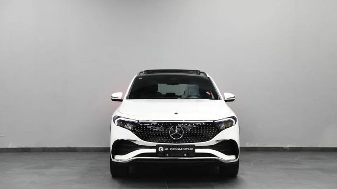 New Mercedes-Benz EQA 260 I Facelift, 2024 in Sharjah by Al Qassem Cars Trading, White color. Korean Specs | AUTO.AE
