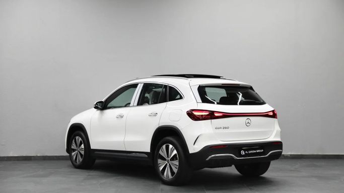New Mercedes-Benz EQA 260 I Facelift, 2024 in Sharjah by Al Qassem Cars Trading, White color. Korean Specs | AUTO.AE