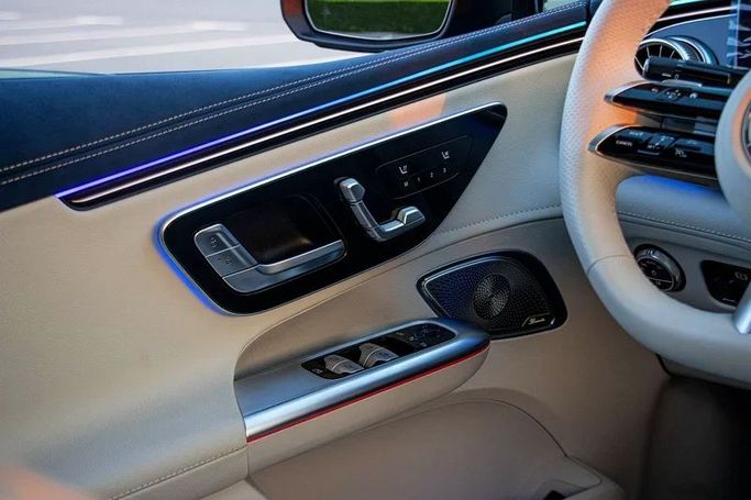 Новый Mercedes-Benz EQE 350+, 2022 в Шардже от Almarid Motors Синий цвет. GCC | AUTO.AE