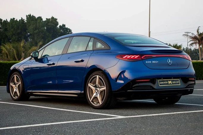 Новый Mercedes-Benz EQE 350+, 2022 в Шардже от Almarid Motors Синий цвет. GCC | AUTO.AE
