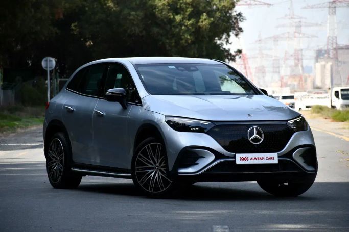 مستعملة Mercedes-Benz EQE SUV 350, 2023 في في الشارقة من AL WEAM USED CARS، اللون فضي. مواصفات الخليج | AUTO.AE