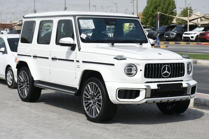 Новый Mercedes-Benz G-Class AMG 63 4x4 Squared II (W463), 4.0 л, 2025 в Шардже от Alfaris Used Cars Белый цвет.  | AUTO.AE