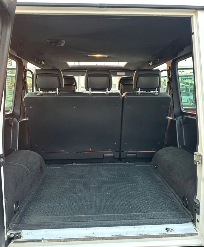 Used Mercedes-Benz G-Class AMG 63 AMG I (W463) Facelift 3, 5.5 l, 2015 in Sharjah by Titanium Used Cars, White color. GCC Specs | AUTO.AE