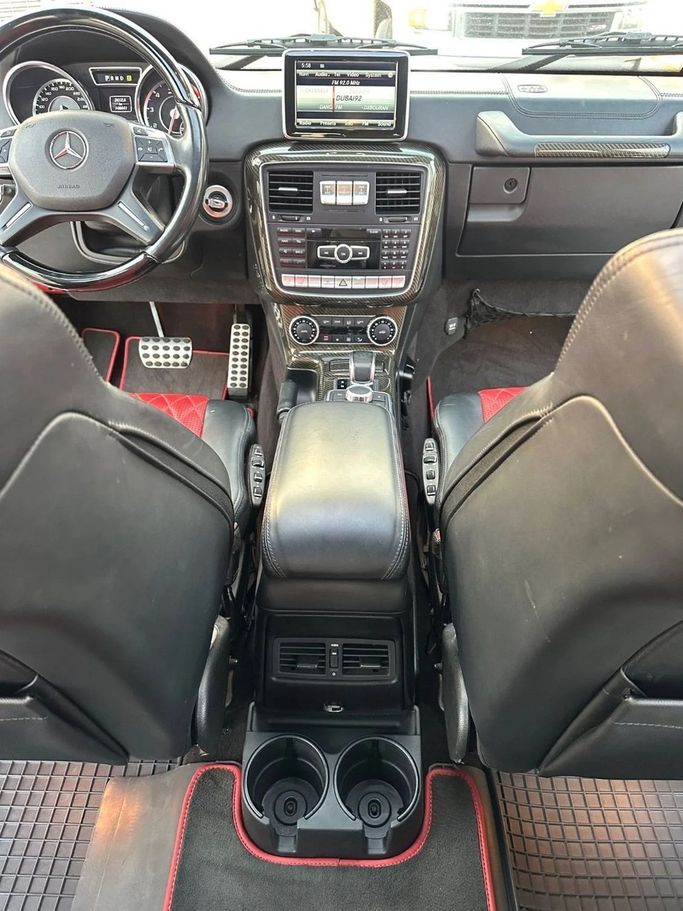 Used Mercedes-Benz G-Class AMG 63 AMG I (W463) Facelift 3, 5.5 l, 2015 in Sharjah by Titanium Used Cars, White color. GCC Specs | AUTO.AE