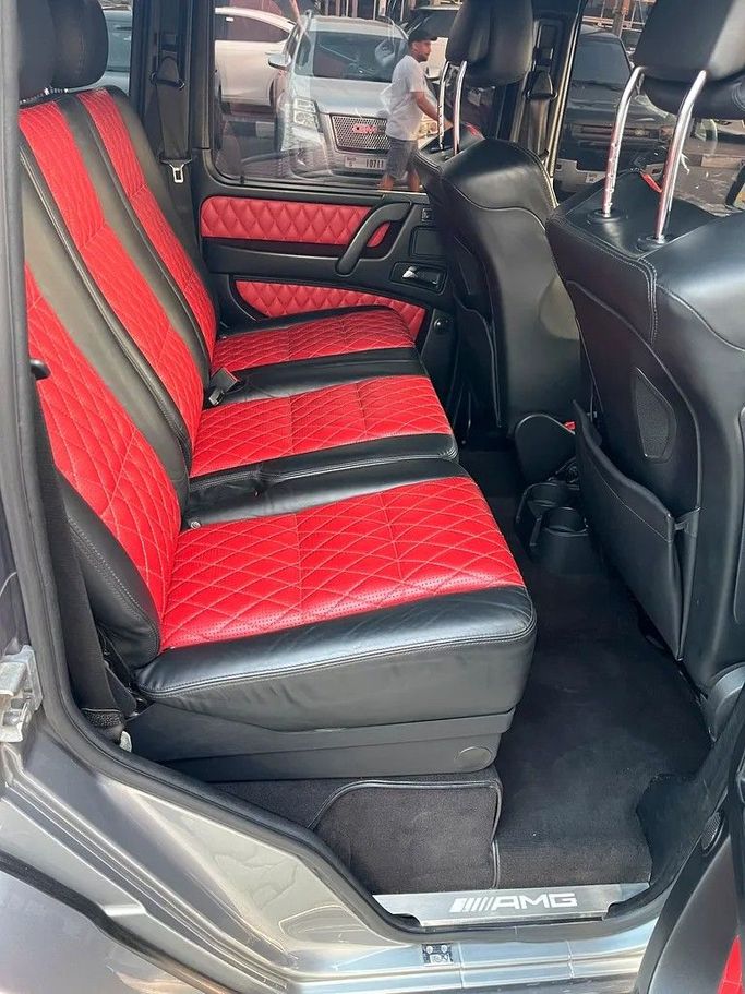 Подержанный Mercedes-Benz G-Class AMG 63 AMG I (W463) Рестайлинг 3, 5.5 л, 2015 в Шардже от Taj Al Impratoor Used Cars Серый цвет. GCC | AUTO.AE