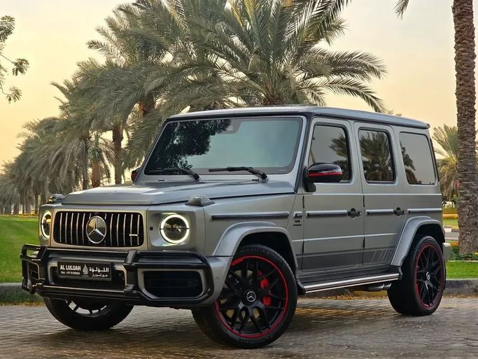 Used Mercedes-Benz G-Class AMG 63 AMG II (W463), 4.0 l, 2019 in Sharjah by Al Luluah Al Baithaa, Grey color.  | AUTO.AE