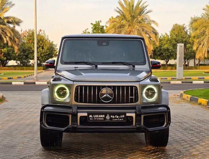 Used Mercedes-Benz G-Class AMG 63 AMG II (W463), 4.0 l, 2019 in Sharjah by Al Luluah Al Baithaa, Grey color.  | AUTO.AE