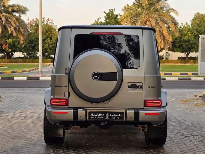 Used Mercedes-Benz G-Class AMG 63 AMG II (W463), 4.0 l, 2019 in Sharjah by Al Luluah Al Baithaa, Grey color.  | AUTO.AE