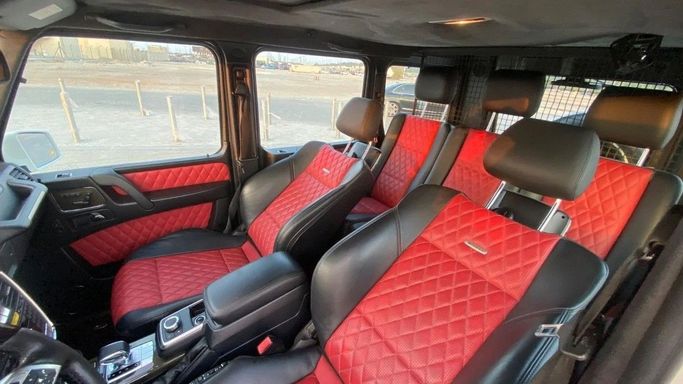 Used Mercedes-Benz G-Class AMG 63 AMG I (W463) Facelift 2, 5.5 l, 2014 in Sharjah by Halla Cars, White color. GCC Specs | AUTO.AE