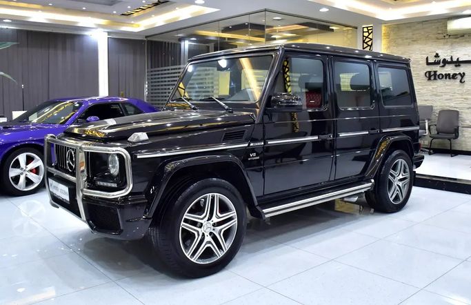 مستعملة Mercedes-Benz G-Class AMG 63 AMG I (W463) عملية فيس ليفت 2, 5.5 l, 2015 في في الشارقة من Honey Jidosha Used Cars Tr.، اللون أسود. مواصفات الخليج | AUTO.AE | إعلان #273433