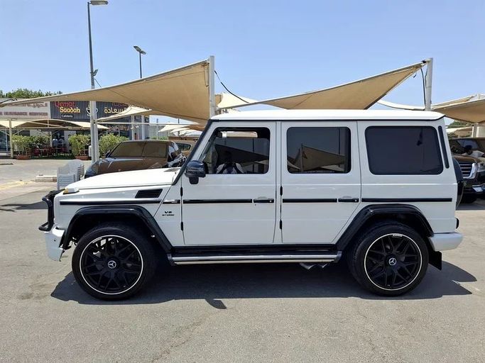 Новый Mercedes-Benz G-Class 500 II (W463) Рестайлинг 3, 5.5 л, 2014 в Шардже от Imad Younis Almani used Cars Белый цвет. GCC | AUTO.AE