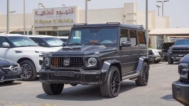 Used Mercedes-Benz G-Class 550 II (W463) Facelift 2, 5.5 l, 2009 in Sharjah by Alnujoom Al Malakiah Used Cars, Black color. GCC Specs | AUTO.AE