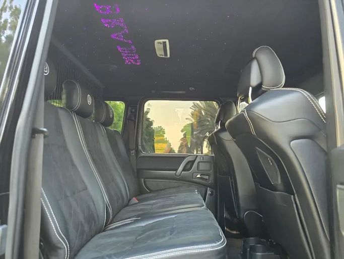 Used Mercedes-Benz G-Class 500 II (W463) Facelift 4, 4.0 l, 2016 in Sharjah by Al Luluah Al Baithaa, Black color. European Specs | AUTO.AE