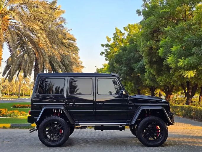 Used Mercedes-Benz G-Class 500 II (W463) Facelift 4, 4.0 l, 2016 in Sharjah by Al Luluah Al Baithaa, Black color. European Specs | AUTO.AE