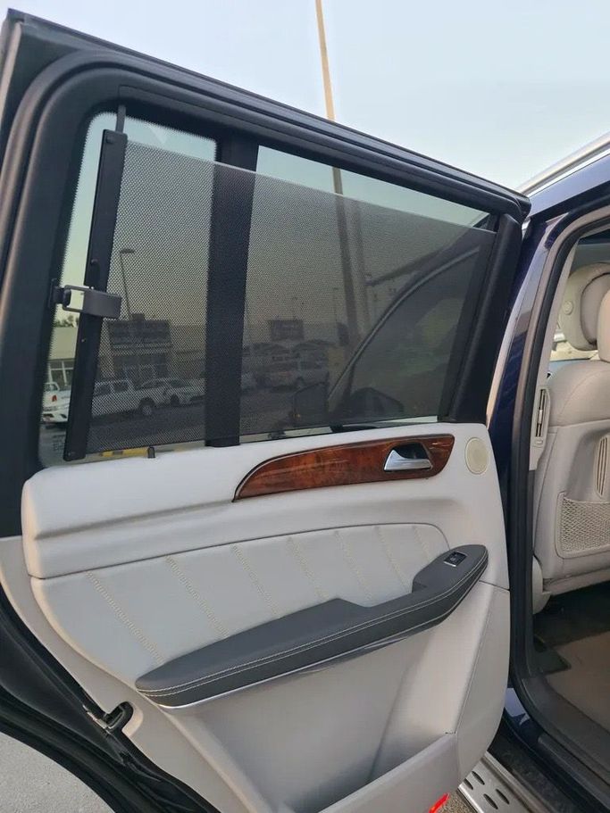 Used Mercedes-Benz GL-Class 500 II (X166), 4.7 l, 2015 in Sharjah by Black Wheel Used Cars, Blue color. GCC Specs | AUTO.AE