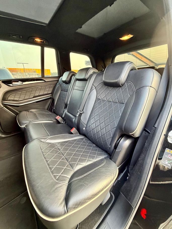 Used Mercedes-Benz GL-Class 500 II (X166), 4.7 l, 2014 in Sharjah by Malmo Used Cars, Black color. GCC Specs | AUTO.AE