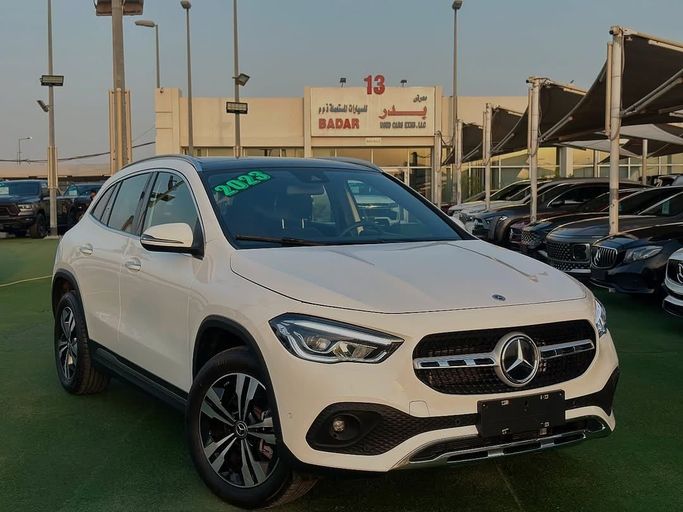 Used Mercedes-Benz GLA 250 II (H247), 2.0 l, 2023 in Sharjah by Badar Used Cars, White color.  | AUTO.AE