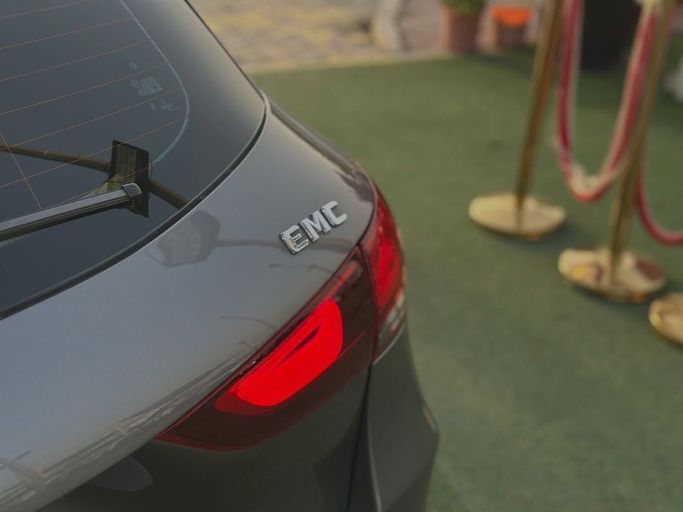 Used Mercedes-Benz GLA 200 II (H247), 1.3 l, 2021 in Sharjah by Badar Used Cars, Grey color.  | AUTO.AE