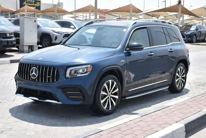 Used Mercedes-Benz GLB 250 I (X247), 2.0 l, 2020 in Sharjah by Alfaris Used Cars, Blue color. Other | AUTO.AE