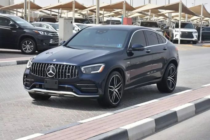 Used Mercedes-Benz GLC AMG 43 AMG I (X253) Facelift, 3.0 l, 2020 in Sharjah by Alfaris Used Cars, Blue color. Other | AUTO.AE