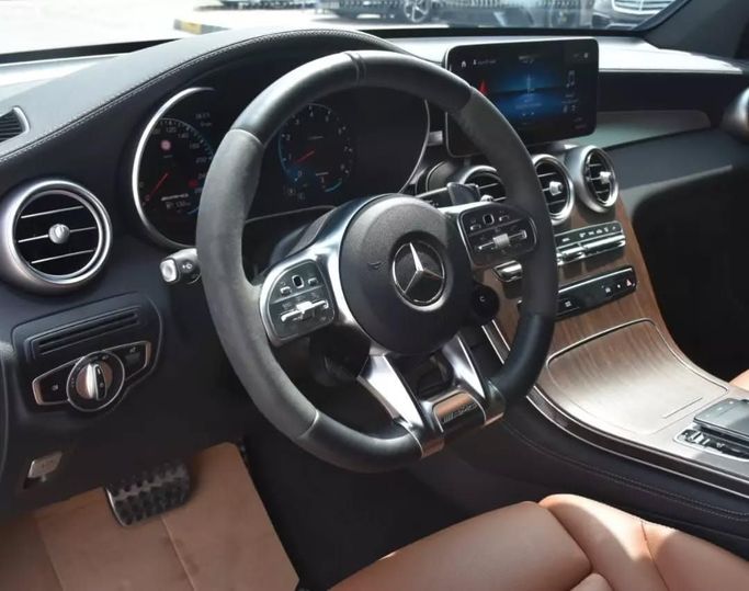 Used Mercedes-Benz GLC AMG 43 AMG I (X253) Facelift, 3.0 l, 2020 in Sharjah by Alfaris Used Cars, Blue color. Other | AUTO.AE