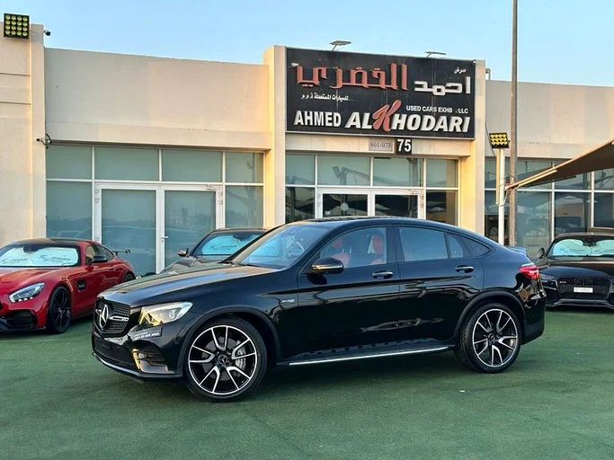Подержанный Mercedes-Benz GLC Coupe AMG 43 AMG I (C253), 3.0 л, 2018 в Шардже от Ahmad alkhodari Motors Черный цвет. GCC | AUTO.AE