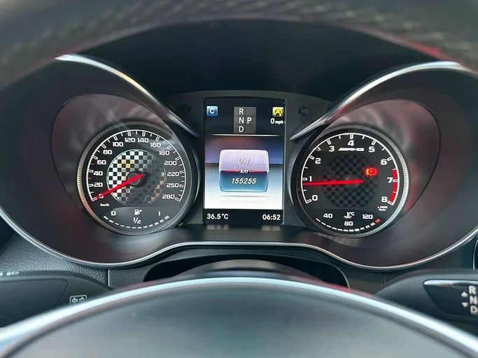 Подержанный Mercedes-Benz GLC Coupe AMG 43 AMG I (C253), 3.0 л, 2018 в Шардже от Ahmad alkhodari Motors Черный цвет. GCC | AUTO.AE