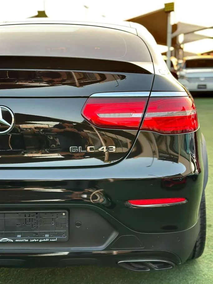 Подержанный Mercedes-Benz GLC Coupe AMG 43 AMG I (C253), 3.0 л, 2018 в Шардже от Ahmad alkhodari Motors Черный цвет. GCC | AUTO.AE