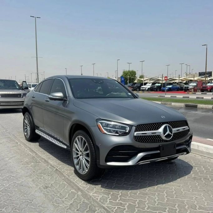 Used Mercedes-Benz GLC Coupe 300 I (C253) Facelift, 2.0 l, 2023 in Sharjah by Alfaris Used Cars, Grey color. Other | AUTO.AE
