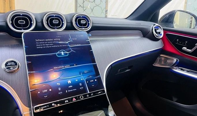 New Mercedes-Benz GLC Coupe 200 II (C254), 2.0 l, 2025 in Sharjah by Speed Cars, Grey color. GCC Specs | AUTO.AE