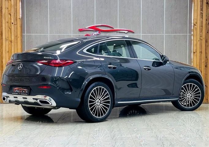 New Mercedes-Benz GLC Coupe 200 II (C254), 2.0 l, 2025 in Sharjah by Speed Cars, Grey color. GCC Specs | AUTO.AE