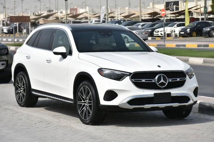 Used Mercedes-Benz GLC 300 II (X254), 2.0 l, 2023 in Sharjah by Alfaris Used Cars, White color.  | AUTO.AE
