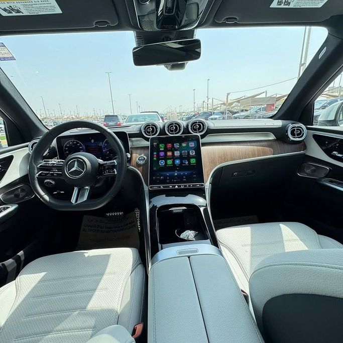 Used Mercedes-Benz GLC 300 II (X254), 2.0 l, 2023 in Sharjah by Alfaris Used Cars, White color.  | AUTO.AE